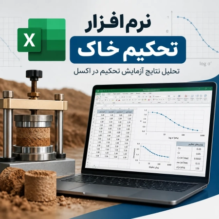 نرم افزار آزمایش تحکیم خاک
