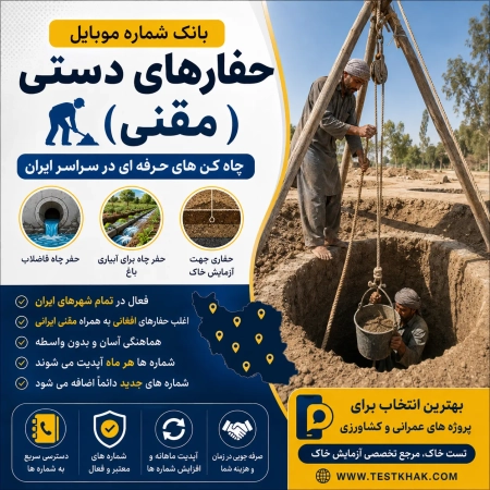 شماره تلفن چاه کن